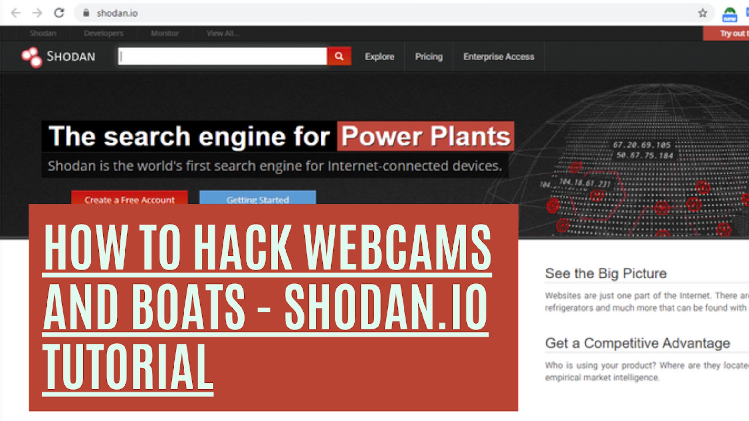 How To Hack Cameras And Boats Shodan Io Tutorial Steam Labs